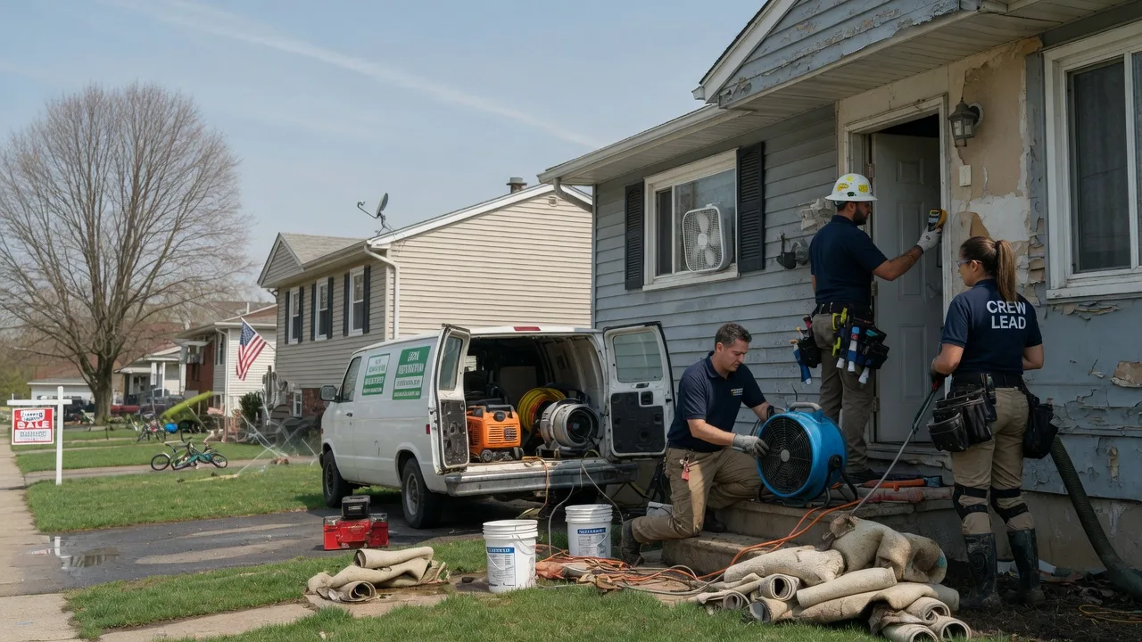 Flood Cleanup in Oakland, MI near me