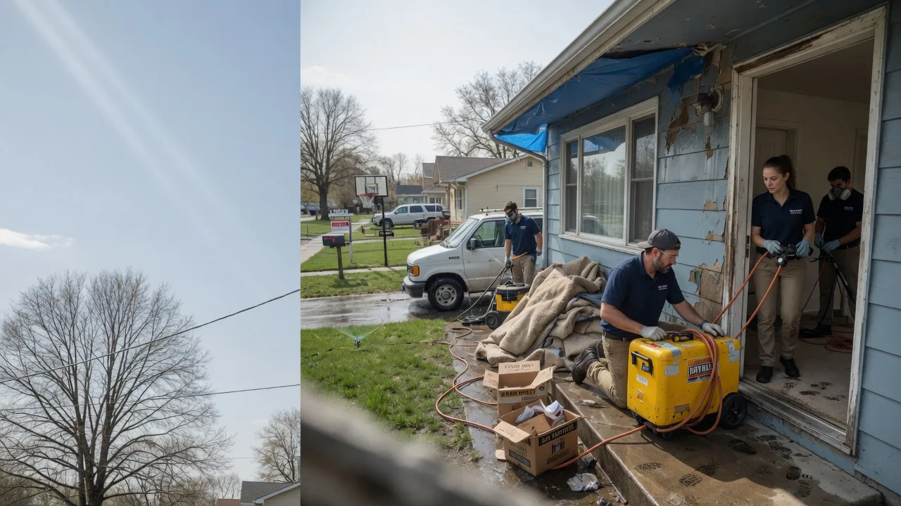 Basement Flood Cleanup in Oakland, MI near me